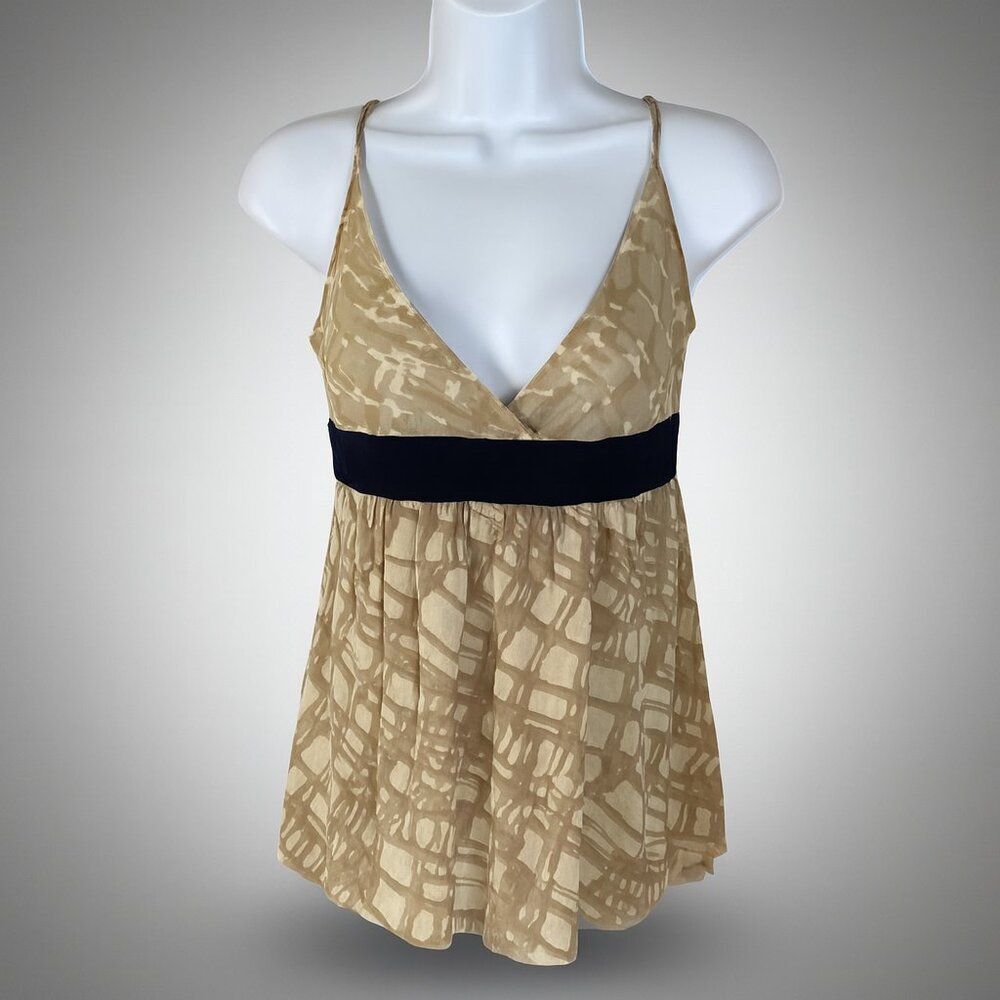 Vtg Y2K Limited Babydoll Tank | M | Mesh | Coquette Soft Girl